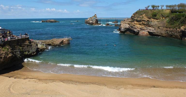 T3 Centre Proche Plage Avec Parking Privatif Biarritz Exteriér fotografie